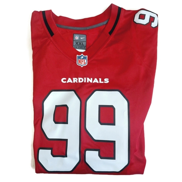 Nike Arizona Cardinals Jersey Mens Size XXL J.J. Watt #99 On Field Red - Picture 11 of 11